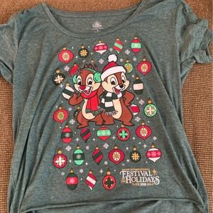 Disney EPCOT Festival of the Holidays 2018 Chip N’ Dale Tee
